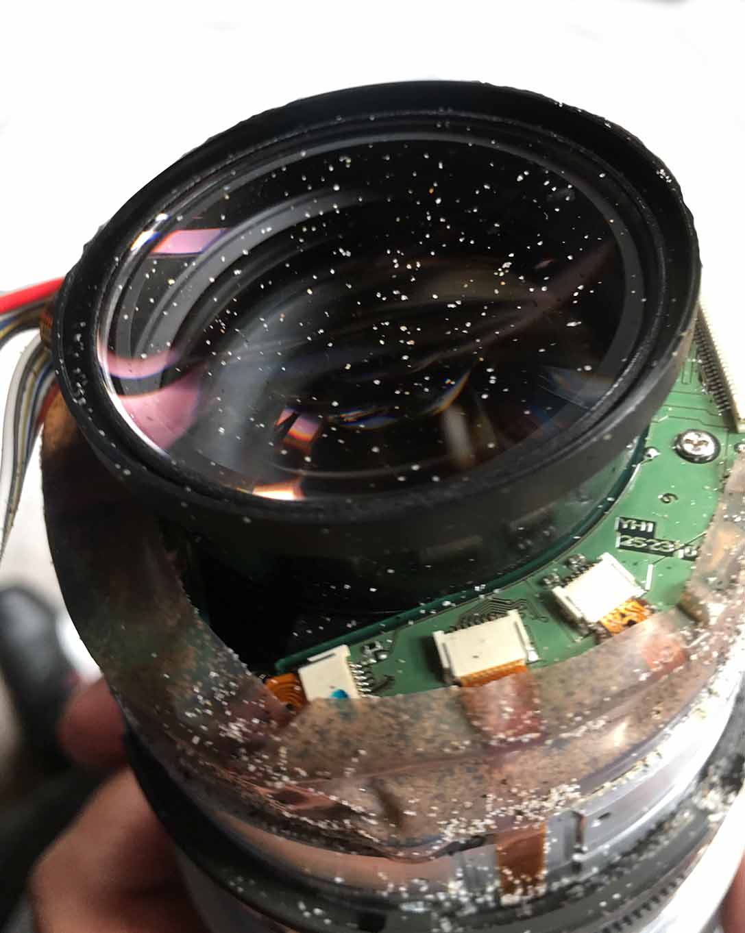 Camera Lens repair Canon Fujinon Sony Damaged ENG